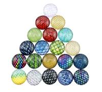 CORHAD Lot de 70 Patchs en Verre Cristal pour Bijoux DIY Style Unique, Accessoires pour Créations Artisanales de Bijoux Couleur Aléatoire