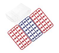 CORHAD Machine à Boules de Loto à Manivelle avec 54 Petites Boules Numérotées Multicolores, Tambour de Tombola Portable pour Jeu de Société et Sélection de Numéros de Loto, Équipement