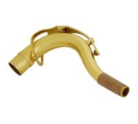 CORHAD Manche de Saxophone Ténor en Laiton 27,5 Mm pour Saxophone si Bémol, Cou Coudé de Remplacement, Accessoire pour Instrument de Musique Adulte, Kit Solide et Stable