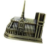 CORHAD Maquette Notre Dame Métal Ornement de Bureau Décoration Intérieure Accessoire de Collection