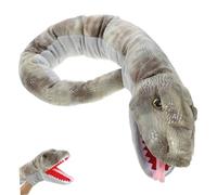 CORHAD Marionnette Main Serpent Peluche Douce Interactive pour Garçon Fille Éducatif Portable Améliorant Le Lien Parent-garçon Fille Jeu Histoire