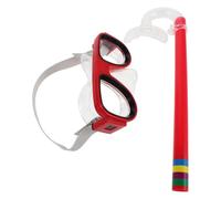 CORHAD Masque de Plongée et Lunettes de Natation pour Garçon et Filles avec Tuba en Silicone Alimentaire, Protection Complète des Yeux et Respiration, pour Piscine et Plage
