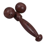 CORHAD Masseur de Beauté Portable en Bois de Wengé pour Bras et Fessiers, Outil de Massage du Visage pour Réduire la Graisse et Stimuler la Circulation Sanguine