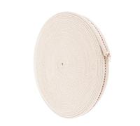 CORHAD Mèche Plate en Coton 100% Pur 15 CM de Large 10 M pour Lampe à Pétrole Rétro Mèche de Rechange Solide pour Lanterne Brûleur et Réchaud de Camping Usage Extérieur et Éclairage