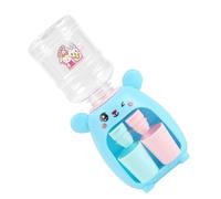 CORHAD Mini Distributeur d'eau pour Garçon et Filles Modèle Réduit Double Sortie Plastique Sûr Bleu Simulation Fontaine à Eau Éducatif pour Développement Créatif et Coordination