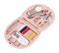 CORHAD Mini Kit de Couture Portable avec Boîte de Rangement Compartimentée Accèssoires Couture Pratiques pour Voyage et Maison Compact pour Aiguilles et Petits Outils