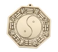 CORHAD Miroir Tai-chi Laiton Décoration Intérieure Feng Shui Traditionnel Chinois pour Protection et Ornement Suspendu Anti-Mauvais Esprits