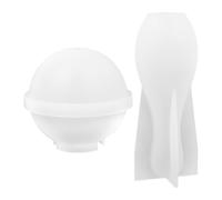 CORHAD Moule à Bowling en Silicone pour Époxy Cristal - Kit 1 Pièce - Décoration DIY pour Maison - Résistant, Réutilisable et Facile à Nettoyer - Outil pour Création Artisanale