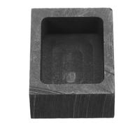 CORHAD Moule à Graphite Carré Résistant Chaleur pour Fonte Or Argent Moulage Bijoux DIY avec Rainure Huile pour Fusion Métaux