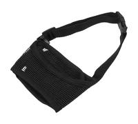 CORHAD Muselière Respirante pour Chien Bulldog à Museau Court Anti-Morsure Réglable pour Petits et Moyens Chiens Protège Léchage Morsure et Mastication Adaptée Aux Activités Extérieures