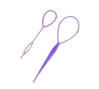 CORHAD Outil de Tresse de Cheveux en Plastique pour Femmes, Accessoire Coiffure Simple et Élégant, Maintien des Cheveux Nets pour Banquet et Récital de Ballet, Lot de 8 Couleur Aléatoire