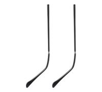 CORHAD Paire de Branches de Lunettes en Métal Noir Rechange pour Lunettes de Soleil de Lecture Confortable à Porter Prévient la Casse du Cadre