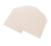 CORHAD Papier Filtre Qualitatif en Papier Absorbant et Élimination des Impuretés pour Filtration Efficace Carré Blanc 10x10cm 100 Feuilles pour Expériences Chimiques et Biologiques