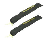 CORHAD Paquet de Sable en Toile Épaisse Vert Grosse Capacité Lot de 2 Outil Multifonction d'urgence pour Contrôle des Inondations pour des Communautés