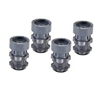 CORHAD Patins Antidérapants pour Machine à Laver et Meubles, Lot de 4 Coussins en Plastique, Surélévation 8,5 Cm, Amortisseurs Universels pour Sols Glissants et Stabilisation