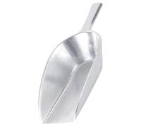 CORHAD Pelle à Glace Scoop Large Argentée en Aluminium Multi-usage pour Glaçons et Grains Cuisine Maison pour Seaux à Glace et Usage Quotidien