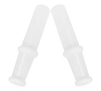 CORHAD Poussoir de Hachoir à Viande Manuel, Lot de 2 Pièces, Accessoire en Plastique pour Broyeur Alimentaire, Conçu pour Cuisine à Domicile et Espaces Restreints