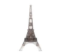 CORHAD Puzzle 3D Tour Eiffel en Cristal Gris Éducatif DIY pour Garçon et Filles et Adultes Puzzle Décoratif sans Odeur Plastique Solide Jeu de Réflexion et Coordination Œil-Main