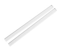 CORHAD Règle de Nivellement en Acrylique pour Pâtisserie, Accessoire de Cuisson Polyvalent, Mesure Précise des Bandes de Pâte, Lot de 1 Paire Résistante à L'usure