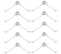 CORHAD Ressorts de Remplacement Réduisant la Fatigue 10pcs en Acier Inoxydable de V Accessoire de Cisaillement Confortable pour Cisaille à Moutons Lors Jardinage