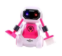 CORHAD Robot Danseur Électrique pour Garçon Et Filles Jouet Robot Marcheur Télécommande Lumières Colorées Clignotantes Articulation des Mains pour Développement Cérébral Jouet Créatif Rose