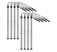CORHAD Stylet pour Tablette Tactile 8 pièces Mini Stylets capacitifs avec Cordon du Stylet en Plastique pour téléphones et guichets automatiques écriture Manuscrite