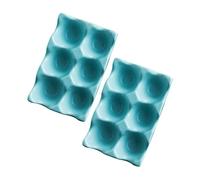 CORHAD Support Empilable Pour Assiettes En Céramique 6 Plateaux De Rangement Pour Cuisine