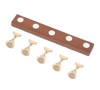 CORHAD Support pour Faux Ongles en Alliage de Zinc avec Base Magnétique, Plateau Sécurisé pour Manucure à Domicile, pour Pratiquer L'art des Ongles