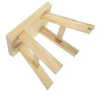 CORHAD Tabouret Bois Massif pour Garçon Fille Petit Marchepied Pratique et Léger pour Salon et Chambre Design Simple et Résistant Tabouret de Danse et Polyvalent