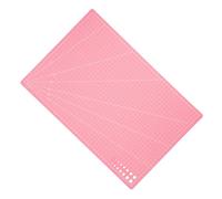 CORHAD Tapis de découpe antidérapant double face pour travaux manuels A3 45 x 30 cm Tapis rose pour travaux manuels quilting gravure art