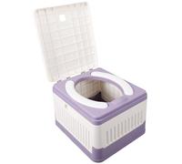 CORHAD Toilettes Portables Pliables Facile à Transporter Design Pliable en PP et PVC Adaptées aux Garçons et Filles et Adultes pour Camping et Voiture pour Activités Extérieures