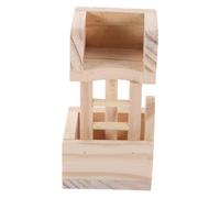 CORHAD Tour Observation pour Hamster Escalade Sûr et Naturel Plateforme de Jeu pour Petits Animaux de Compagnie