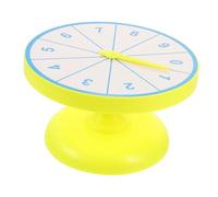 CORHAD Turntable Éducatif Mathématique Format Roue Tournante Multifonctionnelle pour Jeux et Prix Support Apprentissage Ludique pour Enseignants