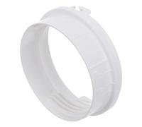 CORHAD Tuyau d'évacuation pour climatiseur portable 13 cm PVC conduit flexible blanc, adaptateur de tuyau de ventilation pour système de climatisation mobile, installation facile