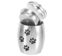 CORHAD Urne Funéraire pour Animaux de Compagnie Petite Urne pour Cendres de Chien et Chat avec Couvercle Étanche Souvenir Durable pour