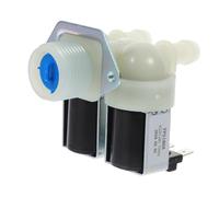 CORHAD Vanne Entrée Eau Double Sortie pour Machine à Laver Automatique de Rechange Nylon pour Électrovanne de Remplissage Compatible Lave-linge Tambour