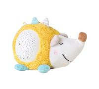 CORHAD Veilleuse Musicale Bébé Peluche en Coton 23,5 X 14,5 Cm Projection Ciel Étoilé Apaisant Garçon et Filles Décoration Chambre sans Batterie