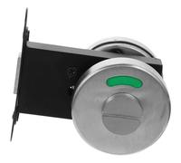 CORHAD Verrou Simple Indicateur Salle de pour de Bain Acier en Porte Inoxydable 304 Indicateur Rouge Vert Robuste et Toilettes Publiques et Bureaux