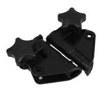 CORHAD Verrous Fixes en Plastique Abs pour Tubes Ronds 20mm, Loquet à Charnière Résistant aux Chocs, Accessoires de Chaise Pliante pour Pique-niques et Pêche, 1 Paire