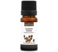 CORIANDRE GRAINES BIO - 10 mL - Huile Essentielle de Qualité Premium - 100% Pure, Naturelle, Garantie ChromaCert - Chémotypée et Intégrale - La Compagnie des Sens
