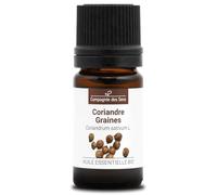 CORIANDRE GRAINES BIO - 5 mL - Huile Essentielle de Qualité Premium - 100% Pure, Naturelle, Garantie ChromaCert - Chémotypée et Intégrale - La Compagnie des Sens