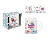 Coriex Tasse Gabby Dollhouse en Céramique pour Enfants - Verre pour Boissons Chaudes/Froides, Petit-Déjeuner - Boîte Cadeau pour Filles, 350 ml, 3 à 6 Ans, O06593MC