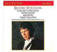 Corigliano & Copland: Clarinet Concerti / Bernstein: Prelude, Fugue & Riffs