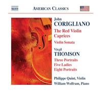Corigliano – Red Violin Caprices – NAXOS Deutschland Musik & Video Vertriebs-GmbH