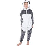 corimori 1851 (Plusieurs Modèles) Grenouillère Enfant, Combinaison Pyjama pour Garçons Et Filles, Kigurumi Animal, Mei Le Panda, Taille 9-11 Ans