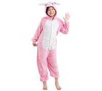 corimori Costume d'animal, pour enfant, taille 17, rose, blanc, taille 120