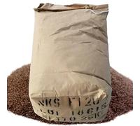 Corindon Brun Abrasif 25Kg 40 Mesh - Sable pour Sableuse, 9 Dureté Mohs, Réutilisable 7-9 Fois, pour Métaux, Bois, Bijoux - LordsWorld