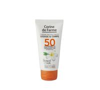 CORINE DE FARME - CREME PROTECTRICE VISAGE&CORPS SPF 50 Format Pocket Protection solaire 50 ml unisex
