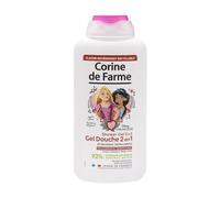 Corine de Farme - Gel Douche 2en1 Princesses Disney - Parfum Fraise Corps et Cheveux pour Enfant - 92% d'Ingrédients d'Origine Naturelle - À Partir de 3 Ans - 500 ml