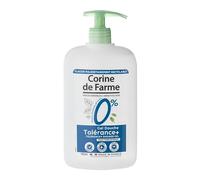 Corine de Farme - Gel Douche Hypoallergénique 0% Tolérance+ Peaux Sensibles - pH Neutre, Sans Savon ni Colorant, Naturel - Fabrication 100% Française - 750ml